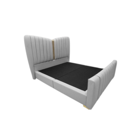 ฐานรองหัวเตียง 6 ฟุต WISDOM DESIGN FURNITURE รุ่น BROOKLYN สีเทา_1